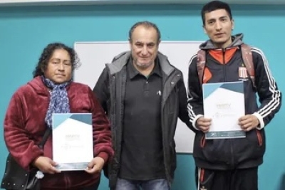 Certificados de lotes para familias de Palpal&aacute;