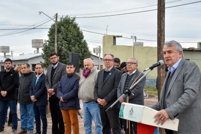 Morales entreg&oacute; 53 lotes para familias de San Pedro