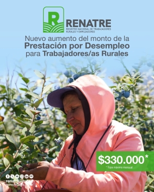 El RENATRE realizar&aacute; los pagos por prestaci&oacute;n por desempleo del 5 al 20 de noviembre