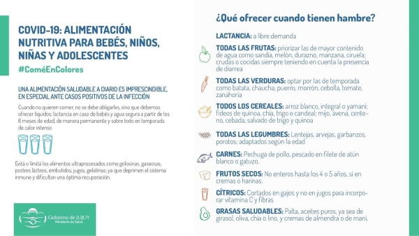 Acompa&ntilde;amiento nutricional para la poblaci&oacute;n pedi&aacute;trica
