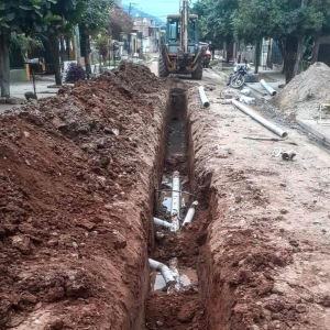 Agua Potable de Jujuy finaliz&oacute; recambio de cloacas en Libertador