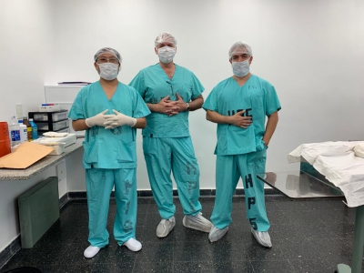 Refuncionalizaci&oacute;n de Hospital de Palpal&aacute; y primera cirugia en pandema