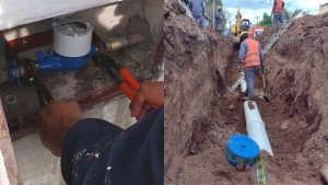 Beneficiaron a vecinos de Palpal&aacute; con agua y cloacas