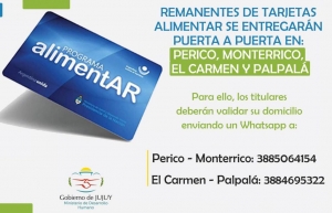 Beneficiarios que aun no retiraron tarjetas deber&aacute;n validar el domicilio