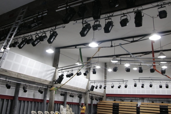 La Sala Teatral Jorge Accame ahora cuenta con un moderno equipamiento de luces y sonido