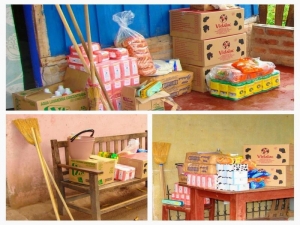 Entregan mercader&iacute;as a los CAF