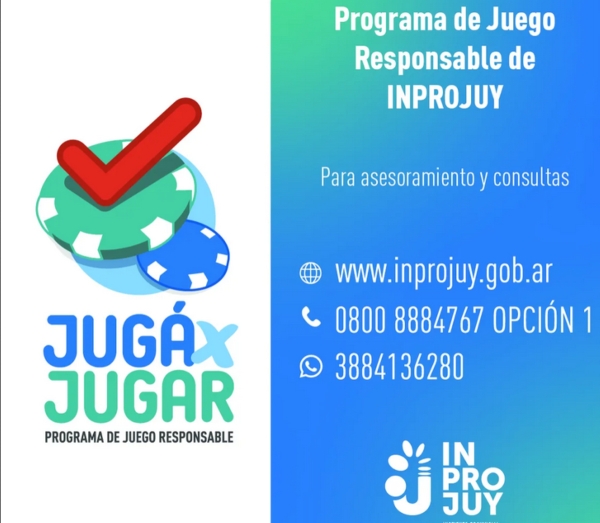 Inprojuy: Programa de Juego Responsable JUGAXJUGAR