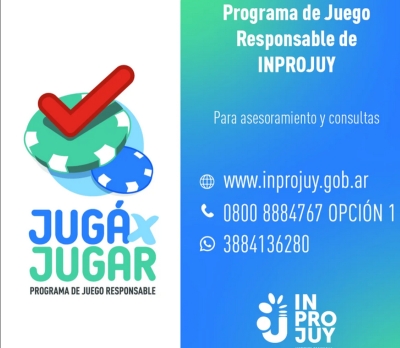 Inprojuy: Programa de Juego Responsable JUGAXJUGAR