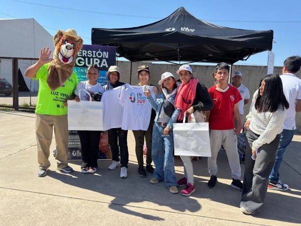 Promoviendo el juego responsable, INPROJUY particip&oacute; de la Pintada Estudiantil