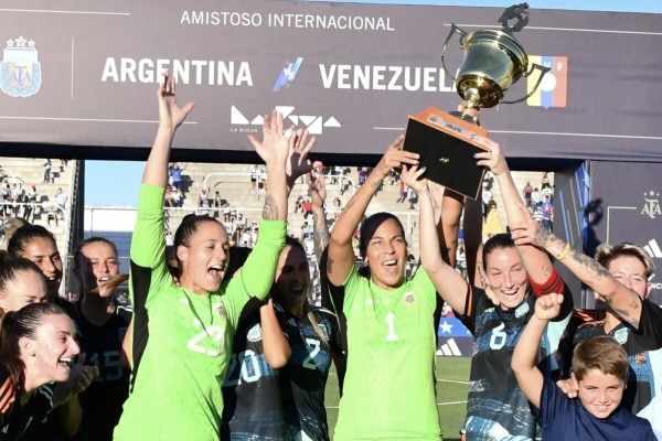 La Selección Argentina goleó a Venezuela pensando en el Mundial 2023