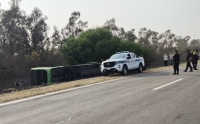 Ruta 66. Colectivo choca con auto y mueren 4 personas