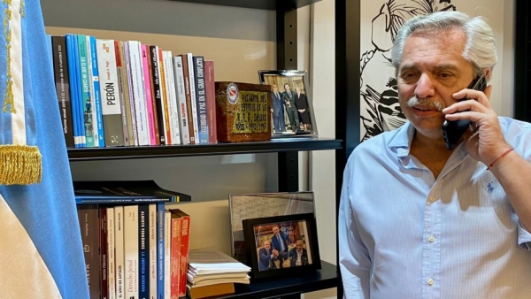 Alberto a Cristina: "no existe la presidencia colegiada"