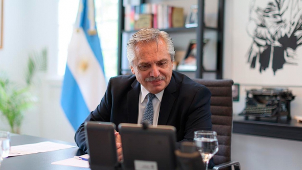 La provisi&oacute;n de vacunas y las negociaciones con el FMI, ejes del di&aacute;logo entre Fern&aacute;ndez y Putin