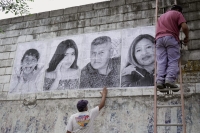 Colocaron 9 gigantograf&iacute;as en reconocimiento a l&iacute;deres barriales