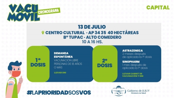 Jujuy pone en funcionamiento el "VacuM&oacute;vil"