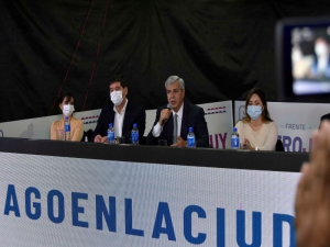 Haquim y Casas presentaron candidatos a concejales