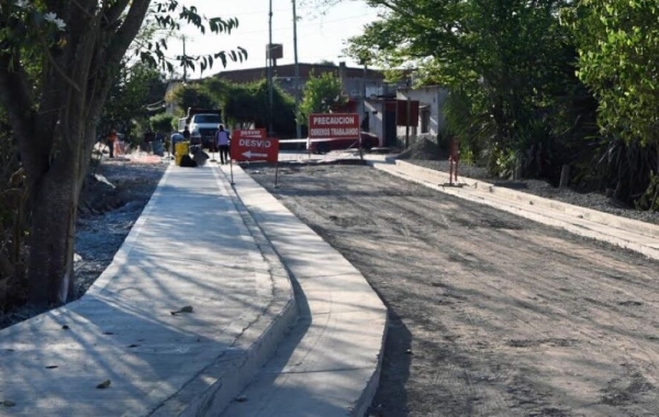 Avanza pavimentaci&oacute;n de &ldquo;Los Geranios&rdquo;, que conectar&aacute; Los Perales y con Chijra