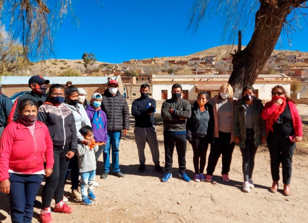 La candidata a diputada Susana Haquim de visita por la Puna