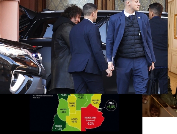 La Universidad Austral denunci&oacute; que Milei viraliz&oacute; un mapa trucho sobre el crecimiento econ&oacute;mico de las provincias