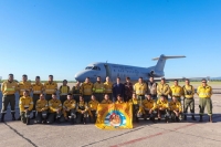 Brigadistas juje&ntilde;os est&aacute;n en Neuqu&eacute;n