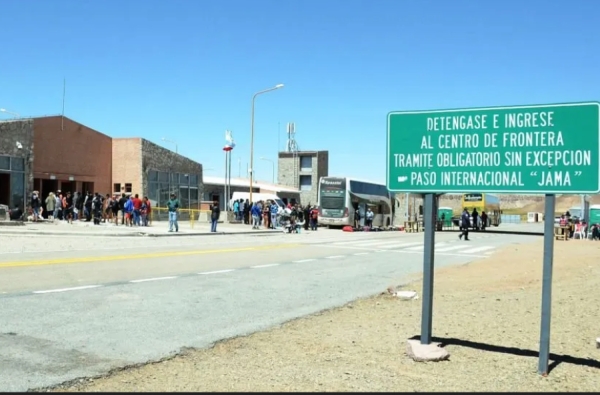 Paso de Jama . Cierres preventivos para este fin de semana largo