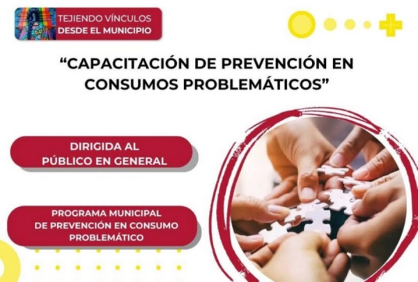 Consumos problem&aacute;ticos. Municipalidad lanza una capacitaci&oacute;n