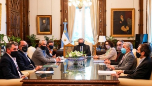 Reunion con la Mesa de enlace,retenciones y "precios razonables"