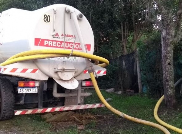 Agua Potable comunica que no est&aacute;n autorizadas las descargas de camiones atmosf&eacute;ricos en ninguna boca de registro de la provincia