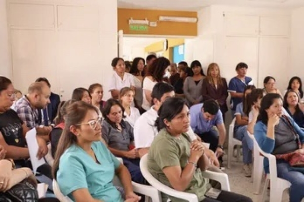 Jornada intensiva de trabajo en hospitales de Humahuaca y Tilcara