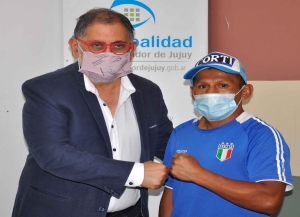 Apoyo municipal al boxeador  &ldquo;Harry&rdquo; Jurado