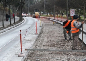 Pavimentaci&oacute;n integral de avenida Libertad ingresa en su etapa final