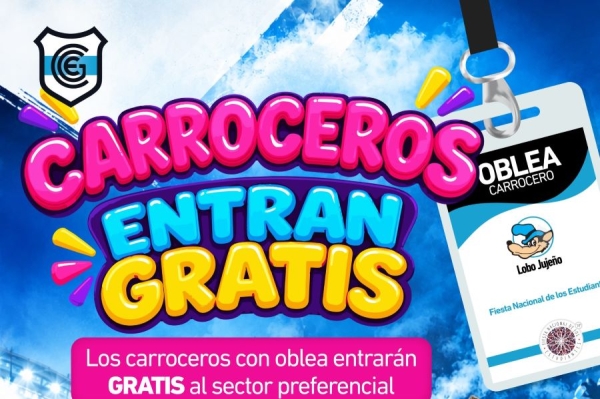 Carroceros ingresar&aacute;n gratis al partido entre Gimnasia y San Mart&iacute;n de Tucum&aacute;n