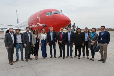 TRAS LA INAUGURACI&Oacute;N DE LOS NUEVOS SECTORES DEL AEROPUERTO, OPERA EN JUJUY NORWEGIAN