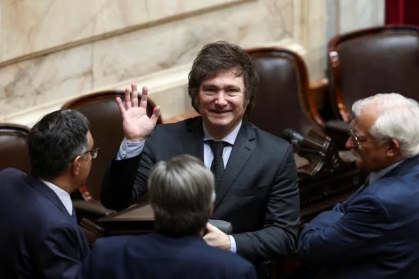 La Asamblea Legislativa proclam&oacute; a Milei y Villarruel como presidente y vice electos