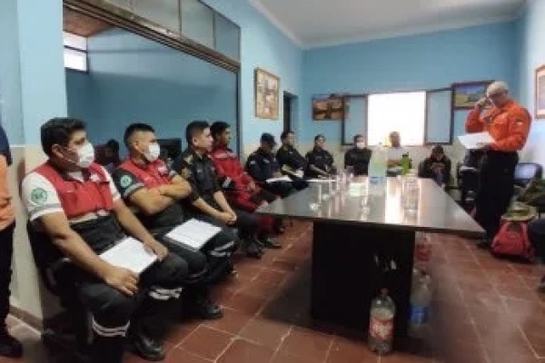 Volc&aacute;n: equipos de asistencia articulan tareas de prevenci&oacute;n