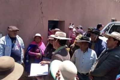 Ordenamiento Territorial, por regularizaci&oacute;n en Caspal&aacute;