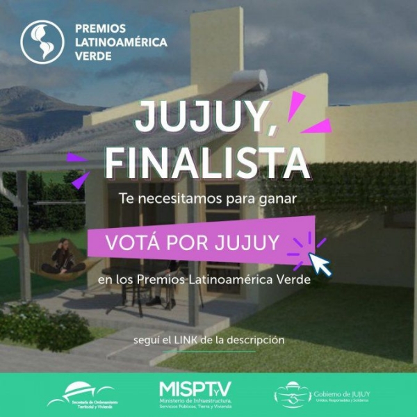 Ya se puede votar por Jujuy en Premios Latinoam&eacute;rica Verde