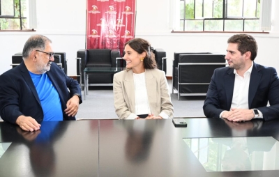 Intendente Jorge y Uber evaluaron impacto de la app en Capital