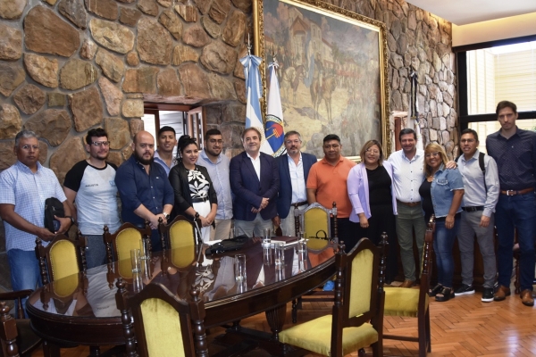 Referentes de la CTA Autónoma de Jujuy se reunieron con el vicegobernador Alberto Bernis