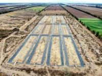 Avances en la obra depuradora de liquidos cloacales en Monterrico