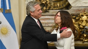 Silvina Batakis asumi&oacute; como ministra de Econom&iacute;a de la Naci&oacute;n