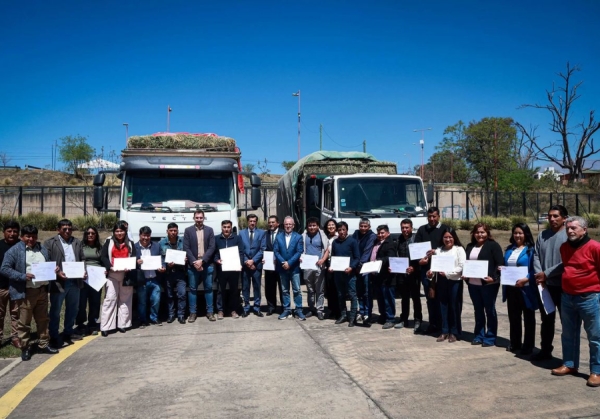 Forraje a productores de la Puna afectados por la sequ&iacute;a