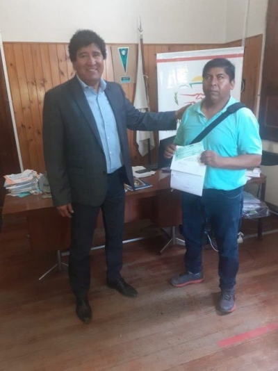 Entregaron subsidio a instituci&oacute;n de El Moreno