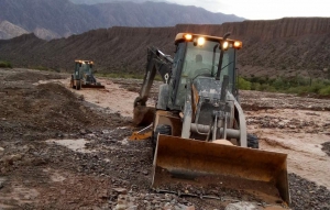 Restablecen el tr&aacute;nsito de la RN9 en Huichaira, Tilcara