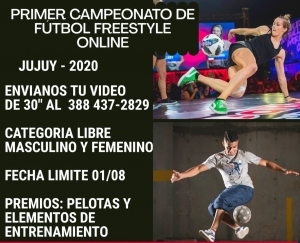 Primer campeonato de f&uacute;tbol online