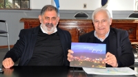 Ra&uacute;l Jorge recibi&oacute; la visita de Belgrano