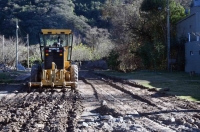 Municipio inici&oacute; un plan de tareas de nivelado, perfilado y enripiado en  Reyes