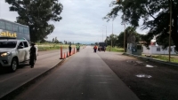 Corredor sanitario para veh&iacute;culos de carga