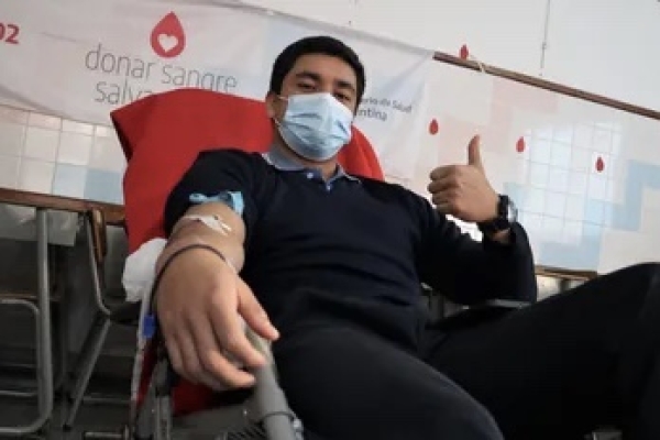 La donaci&oacute;n voluntaria de sangre es clave para el suministro seguro y sostenible