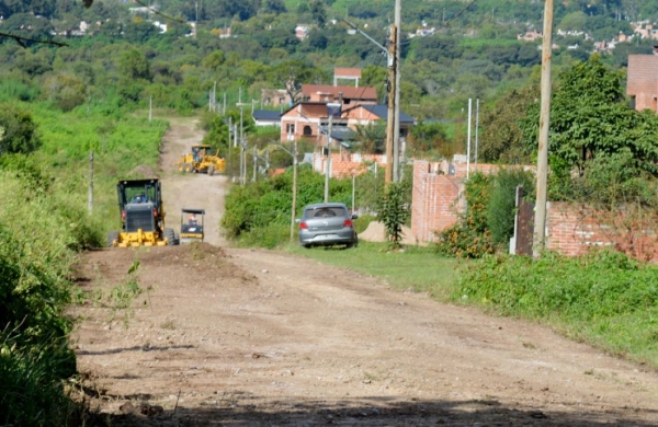 Obras de mejora integral de calles en distintos barrios